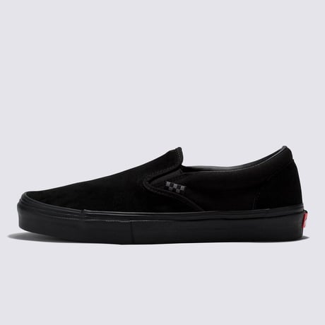 <VANS>スケート スリッポン/BLACK BLACK