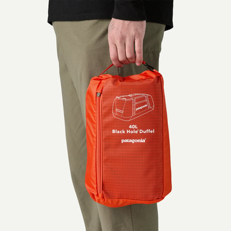<patagonia>ブラックホール・ダッフル 40L/BOB/Black w/Black/49339