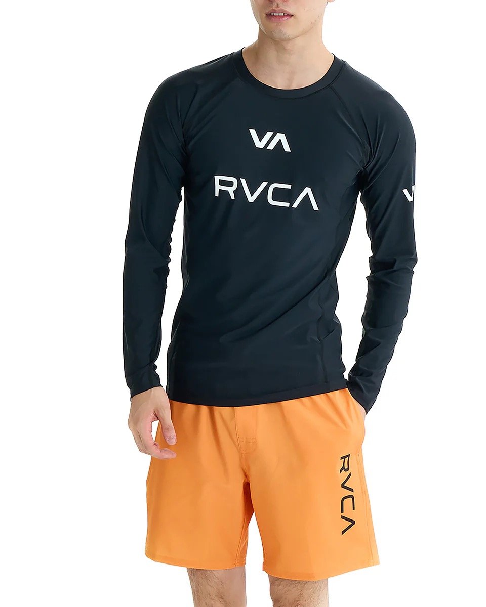【送料無料】RVCA SPORTS メンズ BIG BOX VA SS ラッシュガード 送料無料】RVCA SPORTS メンズ BIG BOX VA SS ラッシュガード