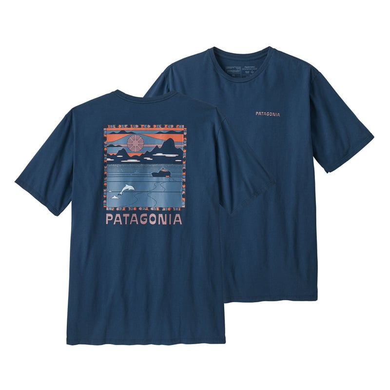 patagonia>メンズ・サミット・スウェル・オーガニック・Tシャツ/TIDB