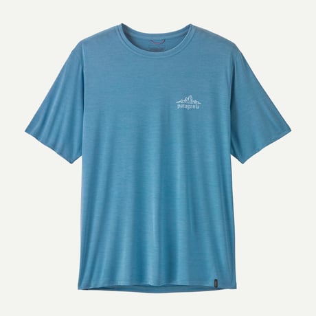 <patagonia>メンズ・キャプリーン・クール・デイリー・シャツ（クラウド・クラッグ）/Shore Blue - Light Shore Blue X-Dye/SHRX/45477
