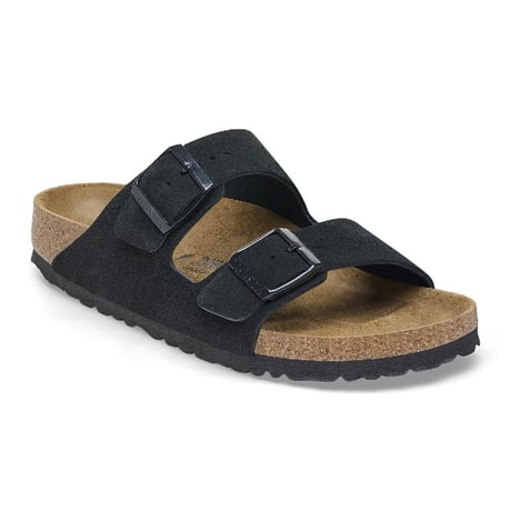 【BIRKENSTOCK】ビルケンシュトック正規取扱店 Arizona / アリゾナ/ スエードレザー/Black  REGULARFIT/1027152