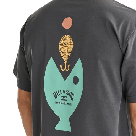 <BILLABONG>メンズ MEGABASS SURF FLEX サーフTシャツ 【OVER FIT】【2025年夏モデル】BF01A867