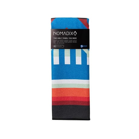 <NOMADIXl>BEND BLUE ORANGE TOWEL