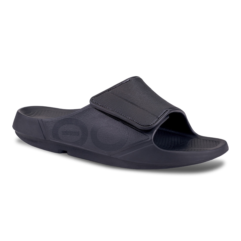 新品 22ss FCRB OOFOS OOAHH SPORT サンダル 25cm OOFOS>OOahh Sport Flex - Black/Matte Black | b