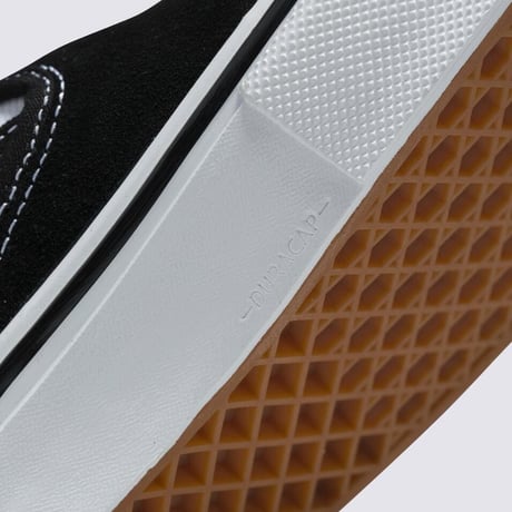 <VANS>スケート スリッポン/BLACK WHITE