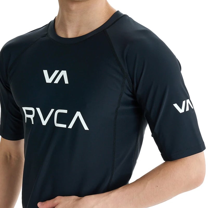 RVCA】メンズ 【VA SPORT】 VA RVCA RASH SS ラッシュガード 【2