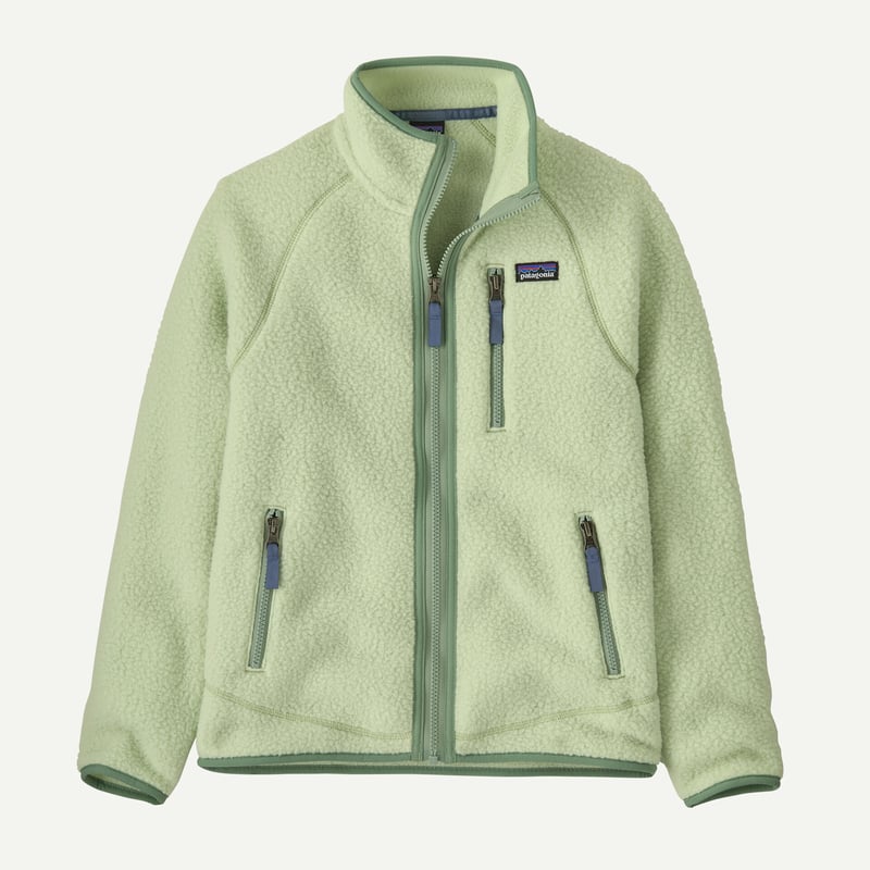 patagonia>キッズ・レトロ・パイル・ジャケット/LNGR/Lichen Green/