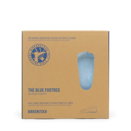 【BIRKENSTOCK】ビルケンシュトック正規取扱店 Blue Footbed / ブルーフットベッド