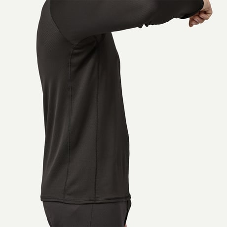<patagonia>メンズ・キャプリーン・ミッドウェイト・クルー/BLK/Black/44427