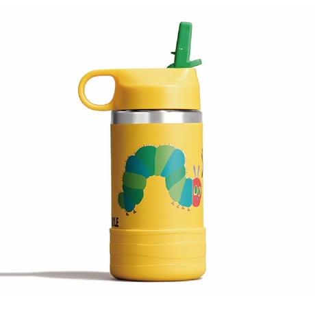 【限定発売】<Hydro Flask>12 oz Kids Wide Mouth/354ml/Yellow Caterpillar/890264