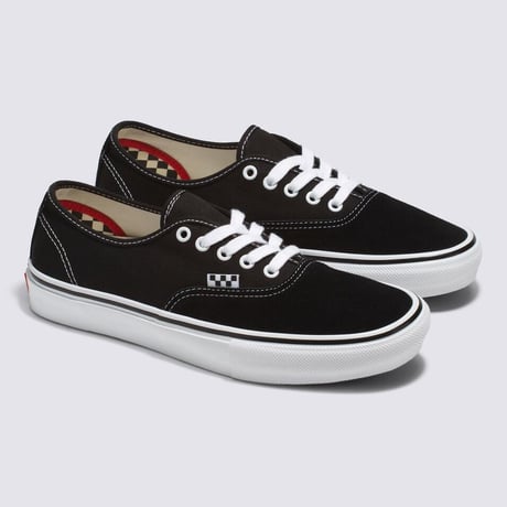 <VANS>スケート オーセンティック/BLACK WHITE