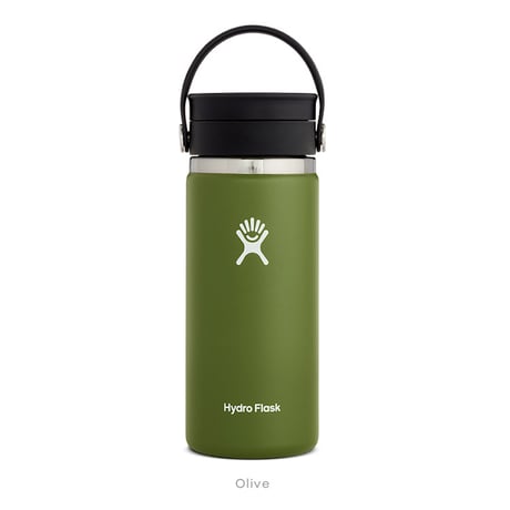 <Hydro Flask>16 oz Wide Mouth/Olive