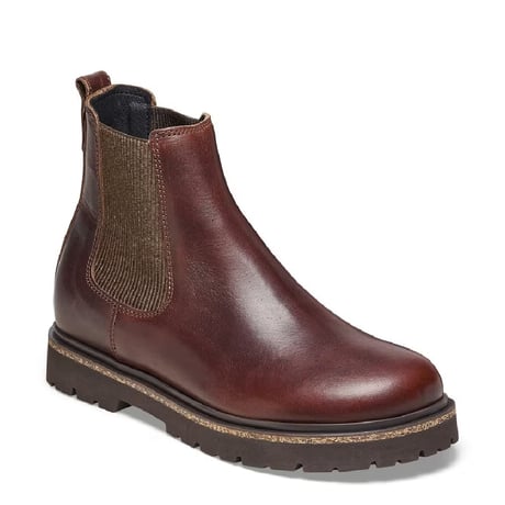【BIRKENSTOCK】正規取扱店 Highwood Slip On Women/ ハイウッド スリップオン ウィメン/ナチュラルレザー/チョコレート/ ナローフィット /1025782