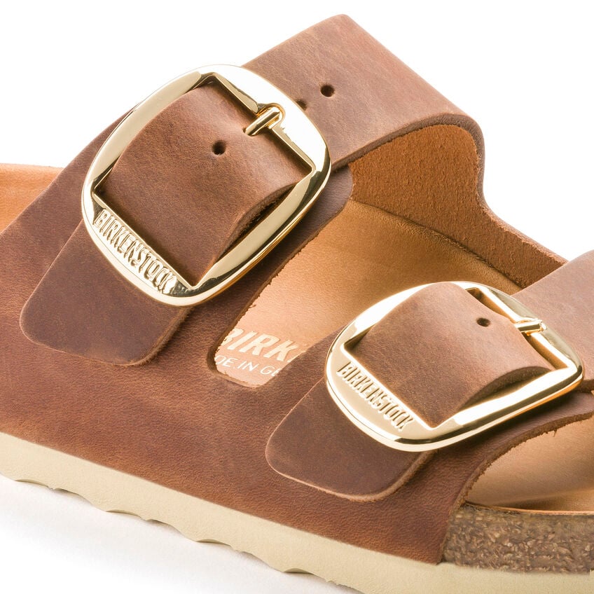 【BIRKENSTOCK】アリゾナ バックル オイルドレザーサンダル BIRKENSTOCK ビルケン アリゾナ オイルドレザー ビックバックル 26