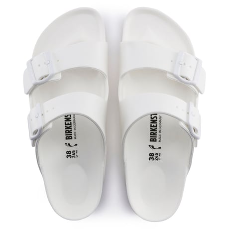 【BIRKENSTOCK】 ビルケンシュトック正規取扱店 Arizona/アリゾナ EVA/White NARROWFIT/129443