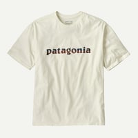<patagonia>メンズ・'73 テキスト・ロゴ・オーガニック・Tシャツ/BCW/37776