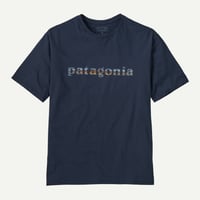 <patagonia>メンズ・'73 テキスト・ロゴ・オーガニック・Tシャツ/NENA/37776