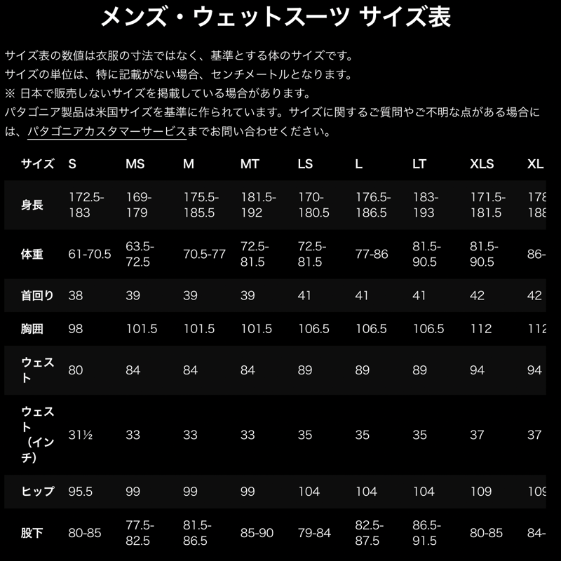 R3ユーレックスレギュレーターフロントジップフルスーツ パタゴニア　r3 patagonia>メンズ・R3 ユーレックス・レギュレーター・フロントジップ