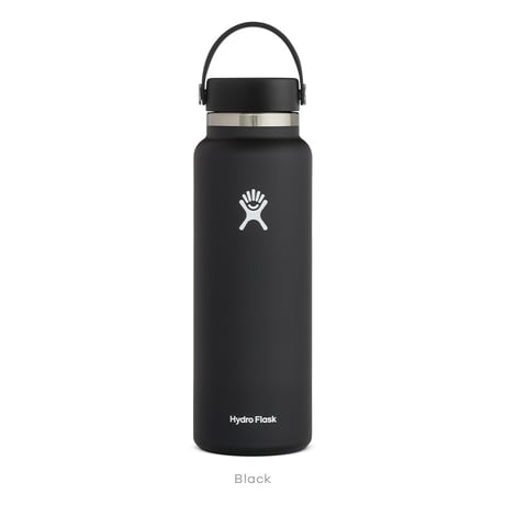 <Hydro Flask>40 oz Wide Mouth/Black