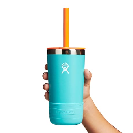 <Hydro Flask> 12 oz Tumbler Kids With Straw Lid/354ml/Blue Jay/890177