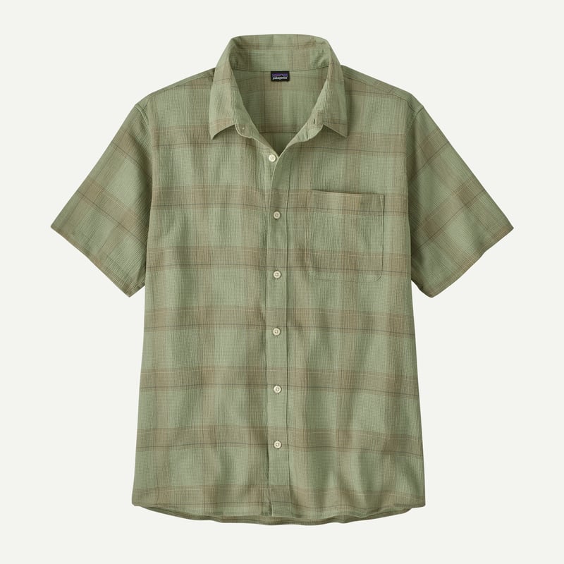 patagonia>メンズ・A/C シャツ/ Harmony: Lichen Green/H