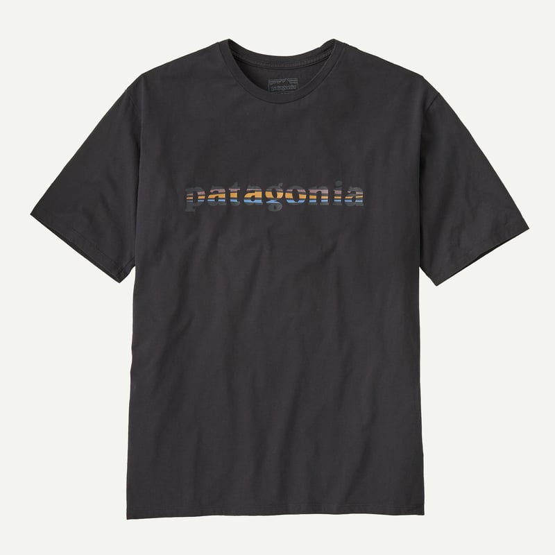 patagonia>メンズ・'73 テキスト・ロゴ・オーガニック・Tシャツ