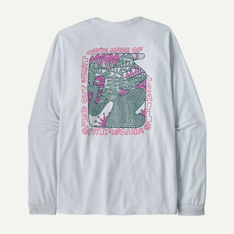<patagonia>メンズ・ロングスリーブ・メイド・オブ・レスポンシビリティー/White/37820
