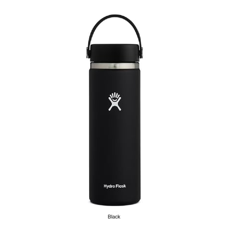 <Hydro Flask>20 oz Wide Mouth/Black/5089024