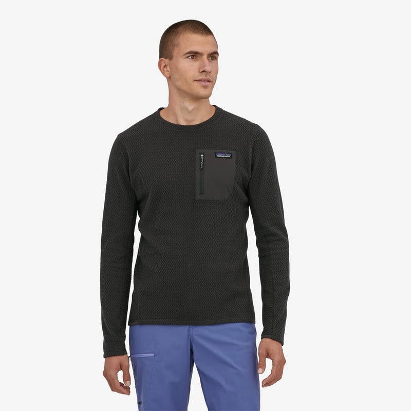 patagonia>メンズ・R1エア・クルー/Black | booth online store