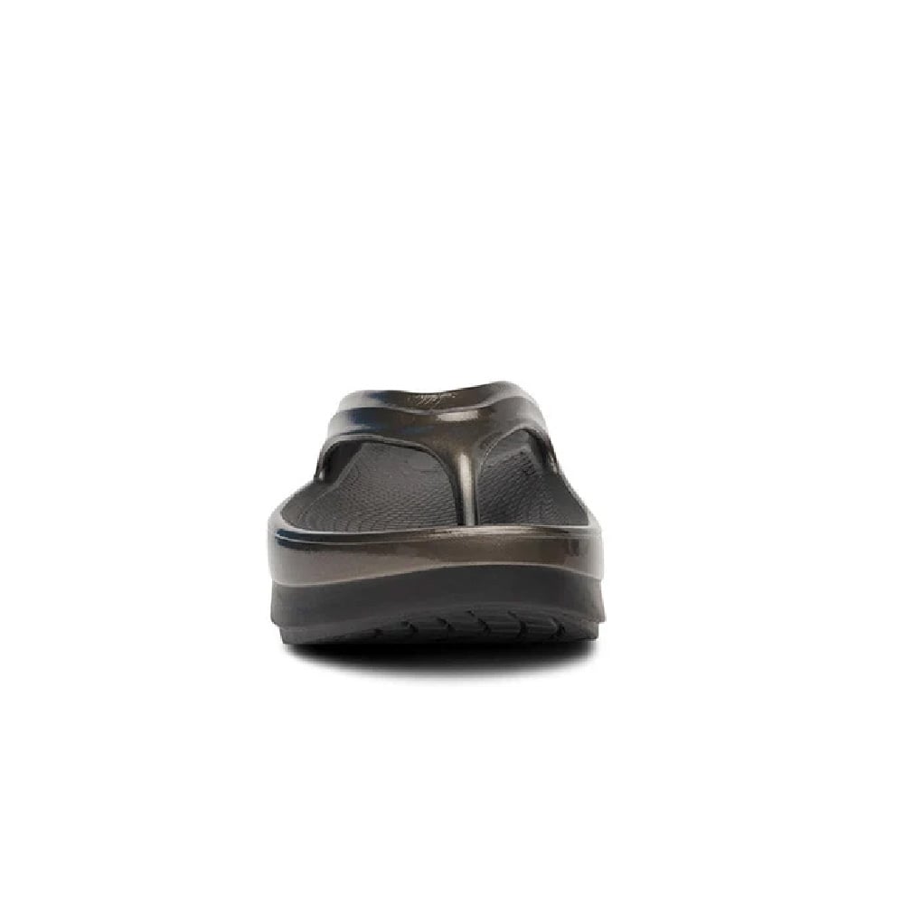OOFOS>Women's OOmega Luxe / Titanium Mirror |