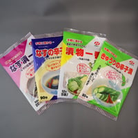 漬物の素　お試しセット　４種類