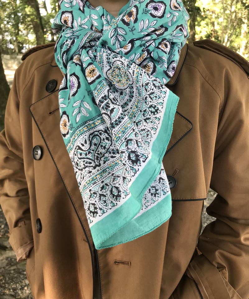 インド】「ANOKHI」ブロックプリントストール | WEEKEND SUN