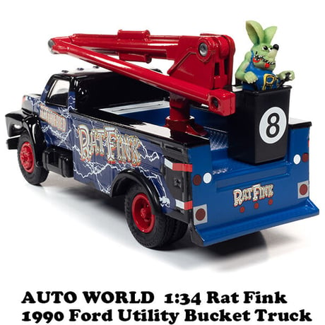 1:34 Rat Fink 1990 Ford Utility Bucket Truck