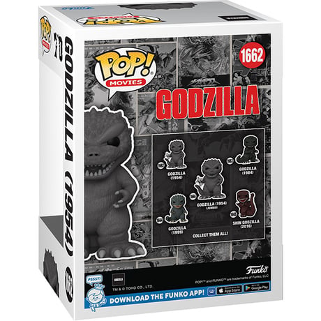 POP! MOVIES VINYL FIGURE GODZILLA (1954) 【FUNKO】