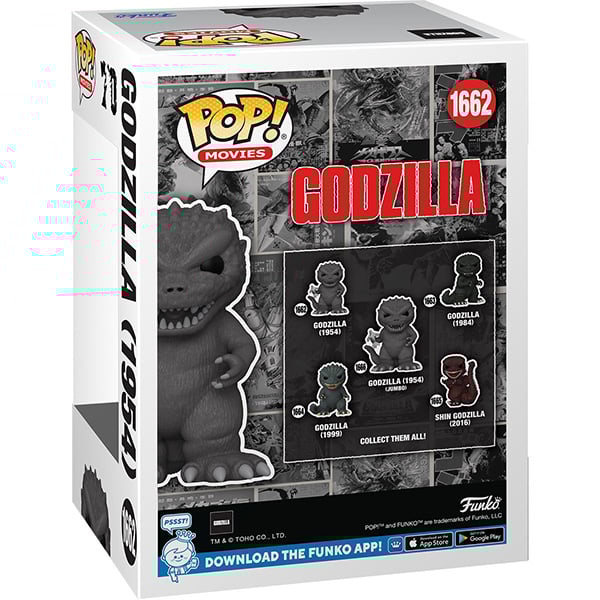 POP! MOVIES VINYL FIGURE GODZILLA (1954) 【FUNKO