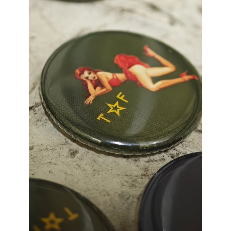 Button Badge 4pcs | アメリカン雑貨LAX オンラインショップ