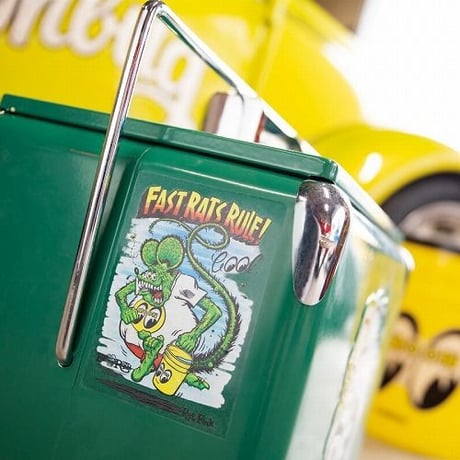 Rat Fink x MOON Fast Rat Rule ステッカー