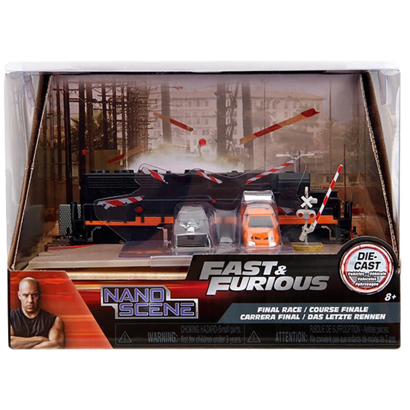 ミニカー FAST&FURIOUS NANO SCENE Amazon.com: Fast & Furious Toretto's Market & Cafe Nanoscene