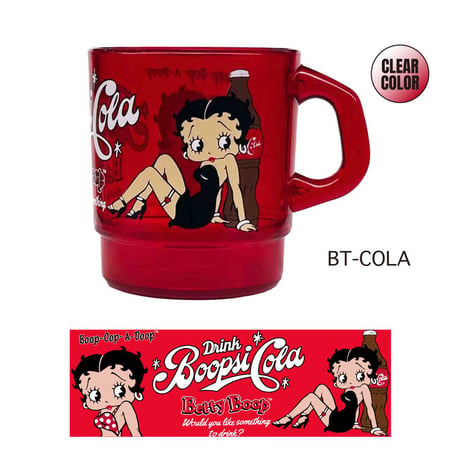 【BETTY BOOP】【ファイヤーキング風】ミルキー スタッキング マグ