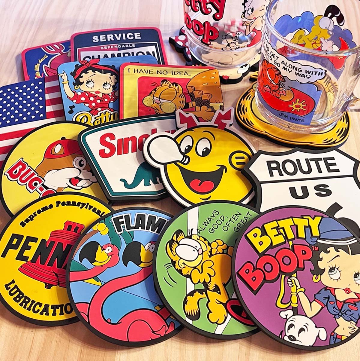 アドバタイジング ラバーコースター | アメリカン雑貨LAX オンライン