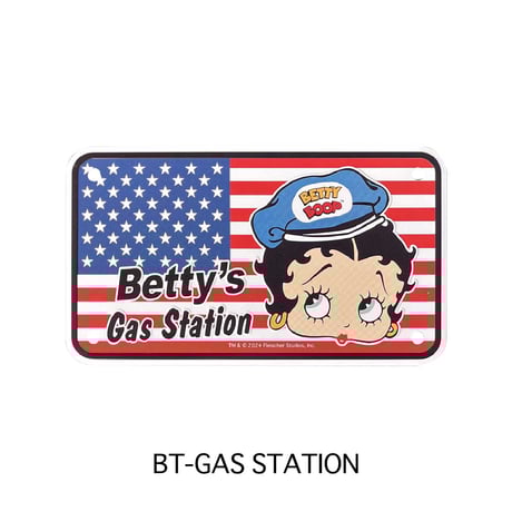 【BettyBoop】 ミニCMライセンス プレート