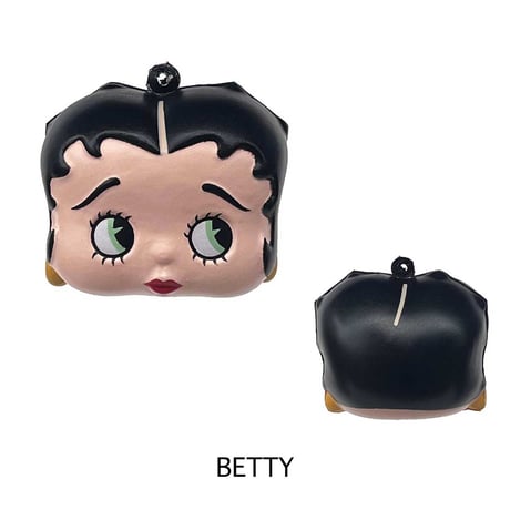 【BETTY BOOP】　スクイーズトッパーキーチェーン
