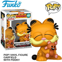POP! COMICS VINYL FIGURE GARFIELD WITH POOKY【FUNKO】