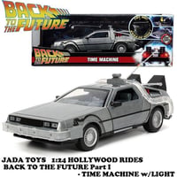 1:24 BACK TO THE FUTURE PART I - TIME MACHINE W/LIGHT