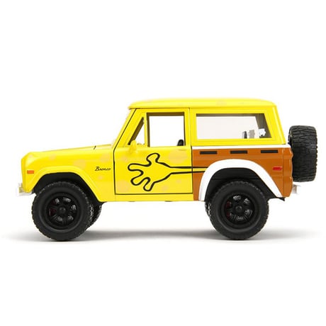 【スポンジボブ】1:24 SpongeBob SquarePants 1973 Ford Bronco w/SpongeBob