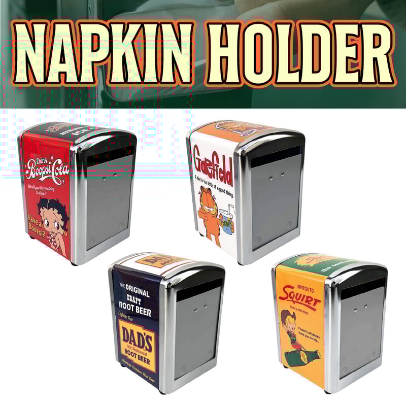 アメリカン ダイナー】【雰囲気にこだわるインテリア！】 ナプキン