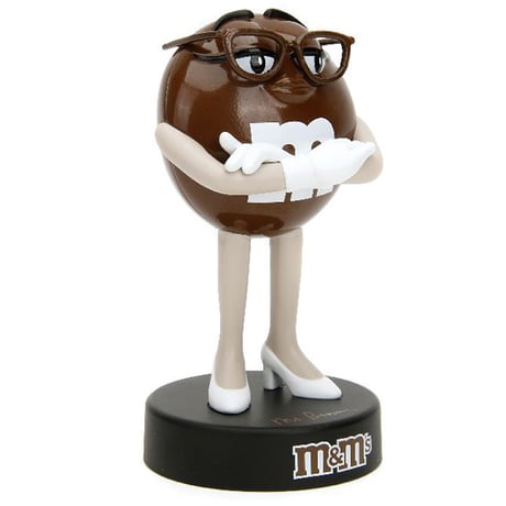 M&M'S ダイキャストメタル フィギュア 【ブラウン】