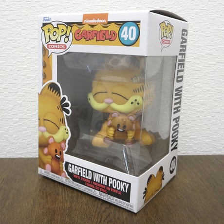 POP! COMICS VINYL FIGURE GARFIELD WITH POOKY【FUNKO】