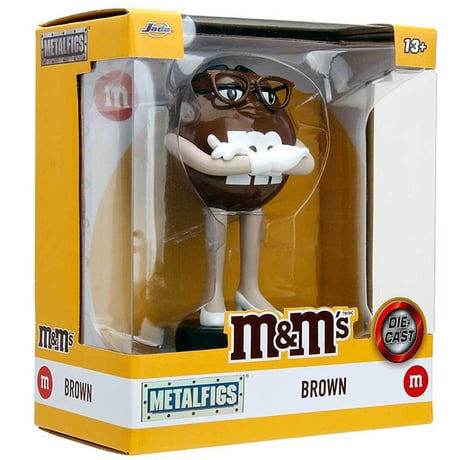 M&M'S ダイキャストメタル フィギュア 【ブラウン】